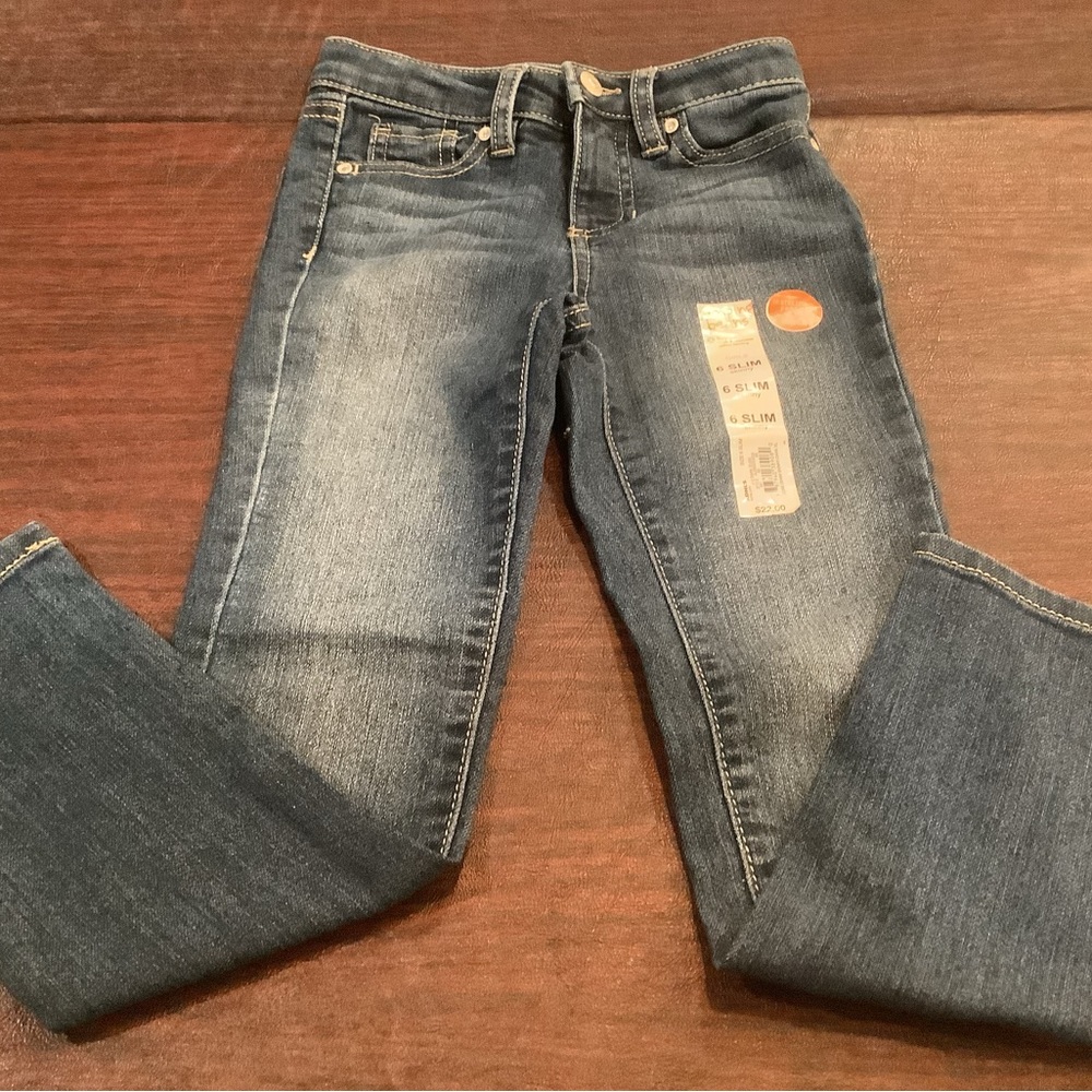 NWT Jumping Beans 6 SlimSkinny Jeans adjustable waistband
